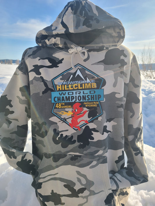 JH World Championship Snow Camo Hoodie-Race design 2