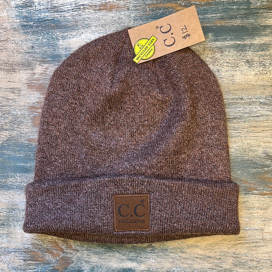 C.C Recycled Yarn Beanie Cacao