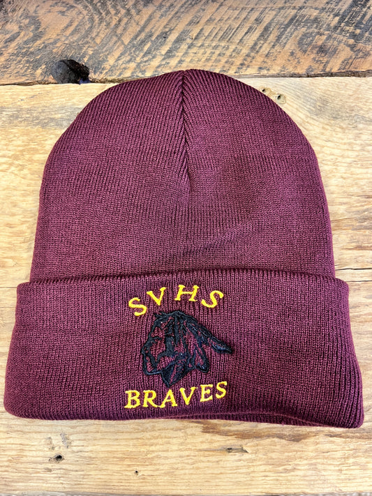 SVHS Braves Beanie