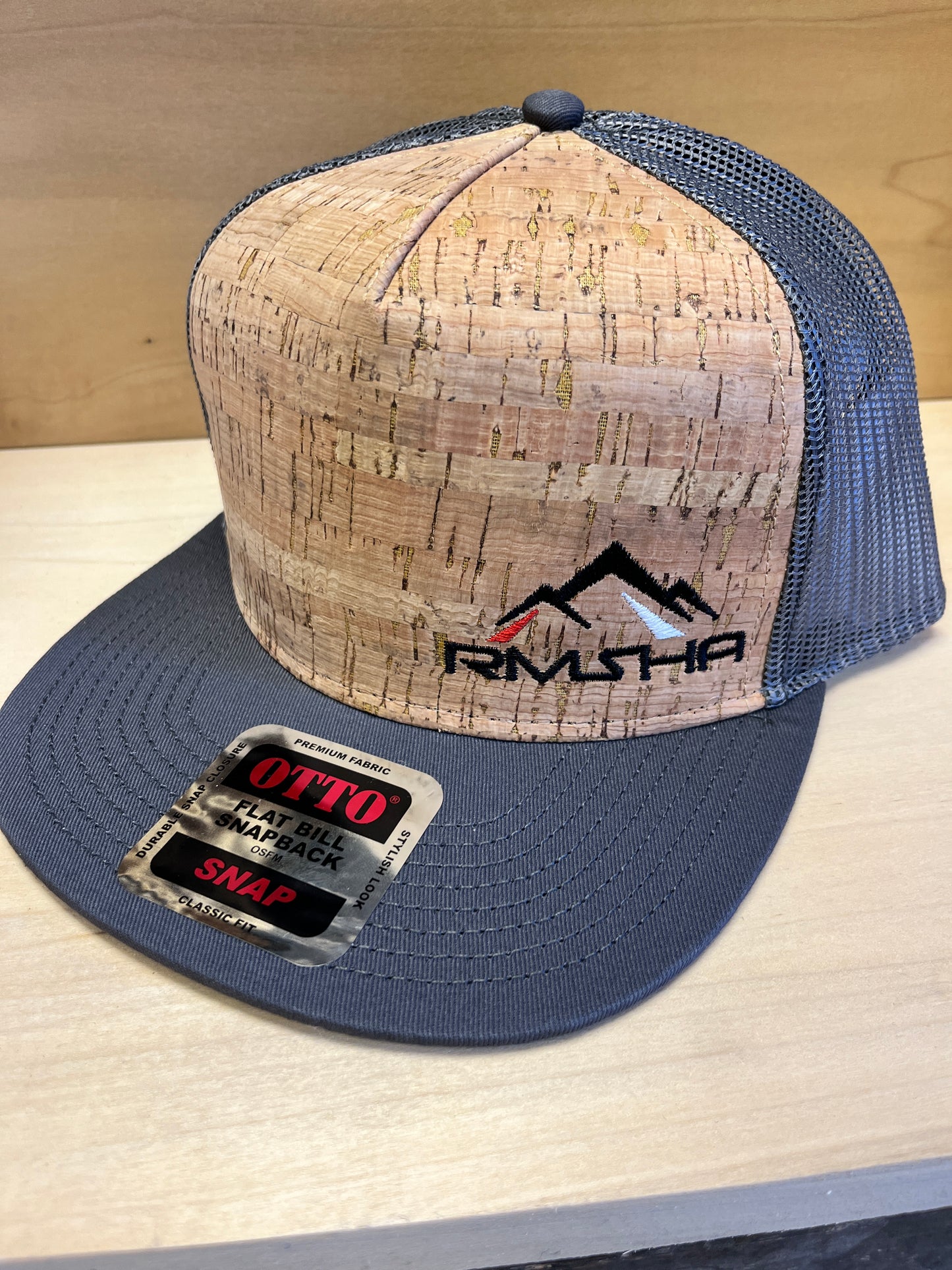 RMSHA Flat Bill Embroidered Side Logo Snapback