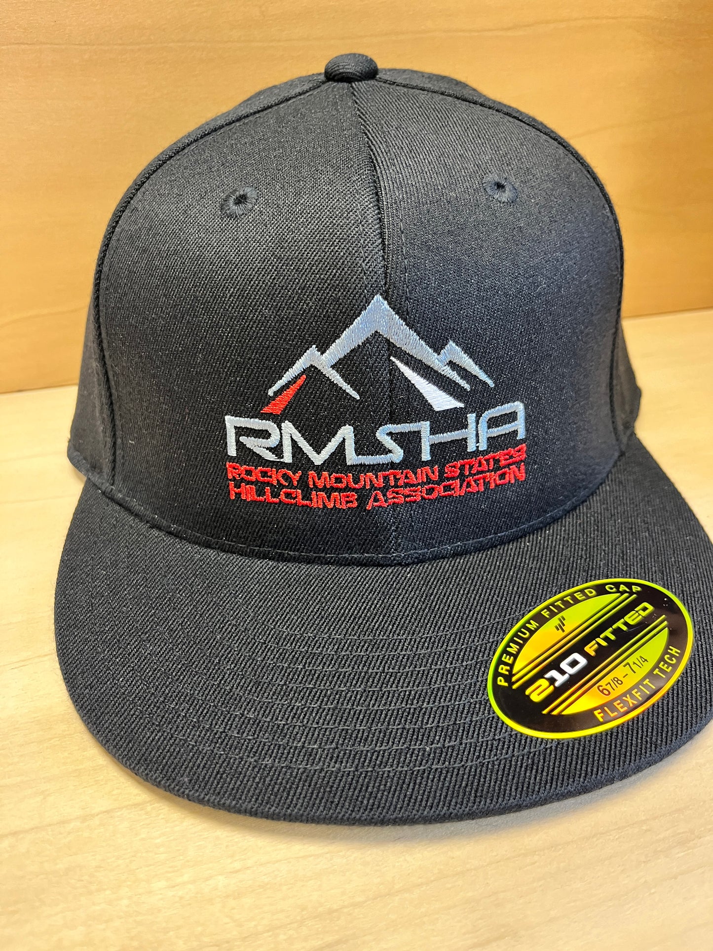 RMSHA Flat Bill Flex Fit Embroidered Hat