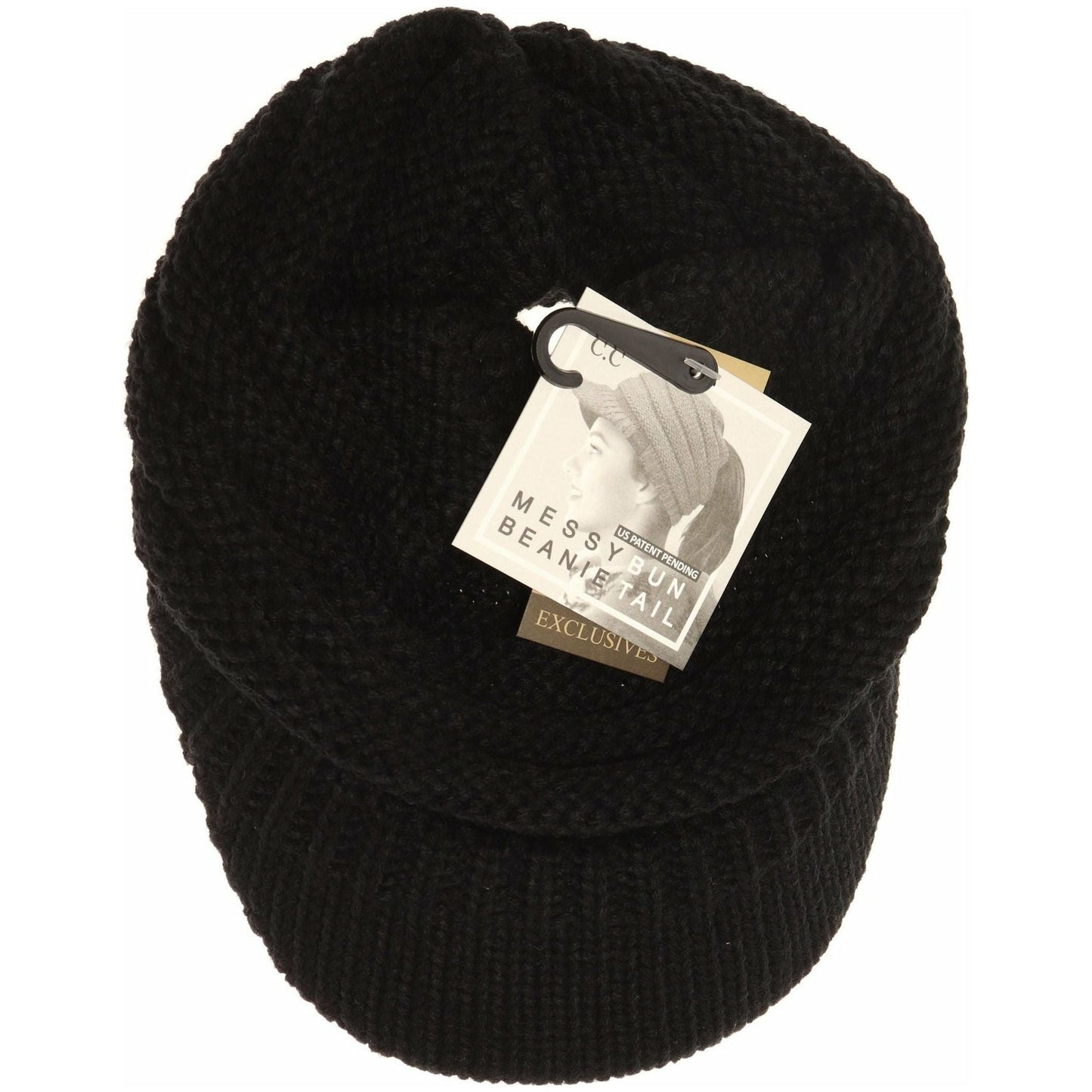 Knit Beanie Tail C.C Beanie