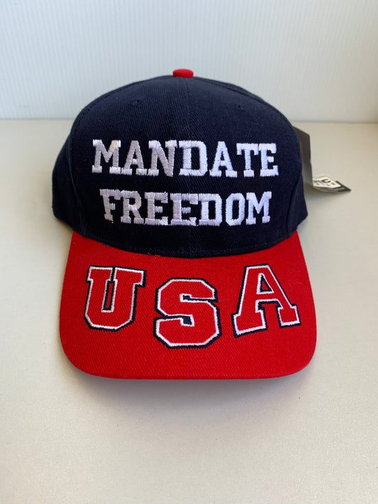 Mandate Freedom Embroidered USA Ball Cap Hat