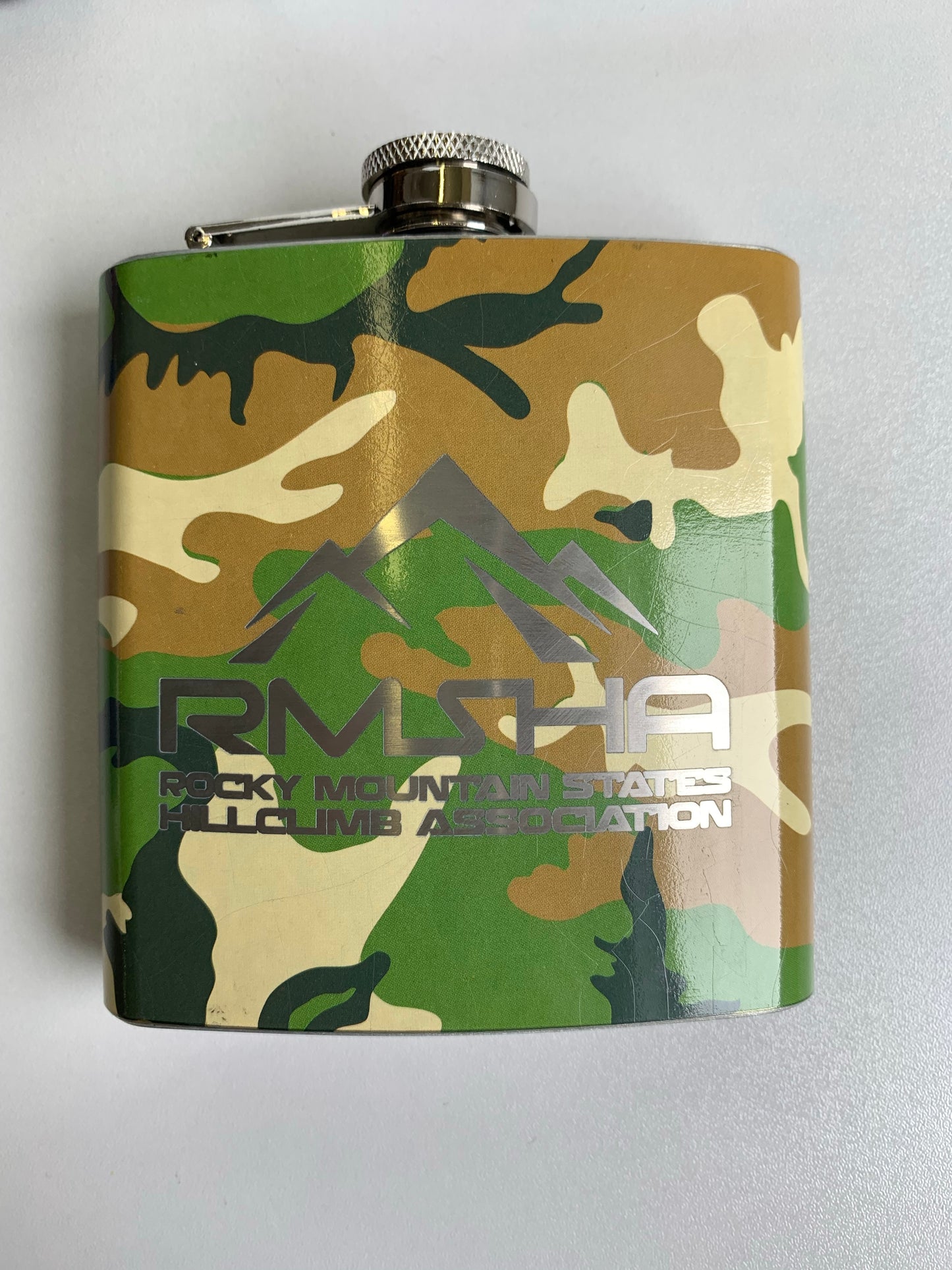 RMSHA Powder Coated Stainless Steel Flask