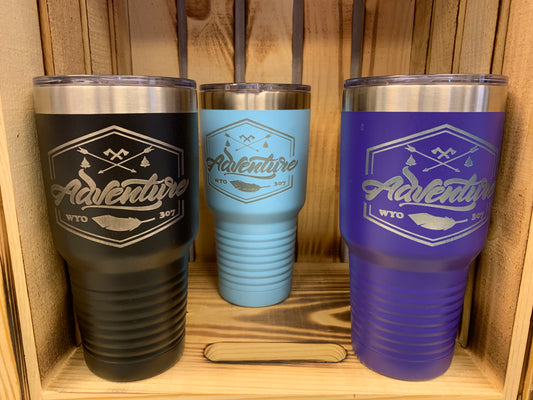 30 oz Adventure Wyoming Stainless Steel Tumbler