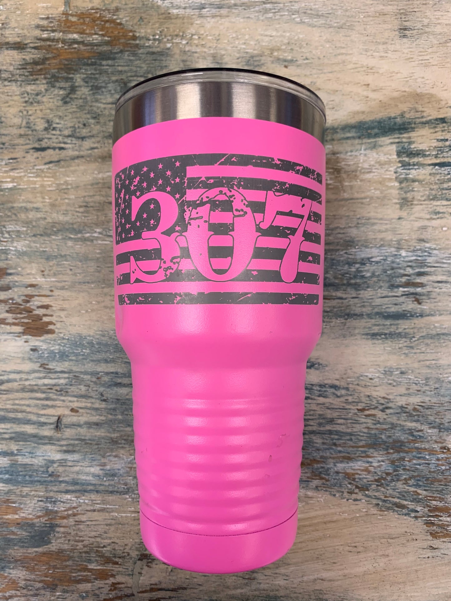 30 oz 307 Flag Stainless Steel Tumbler