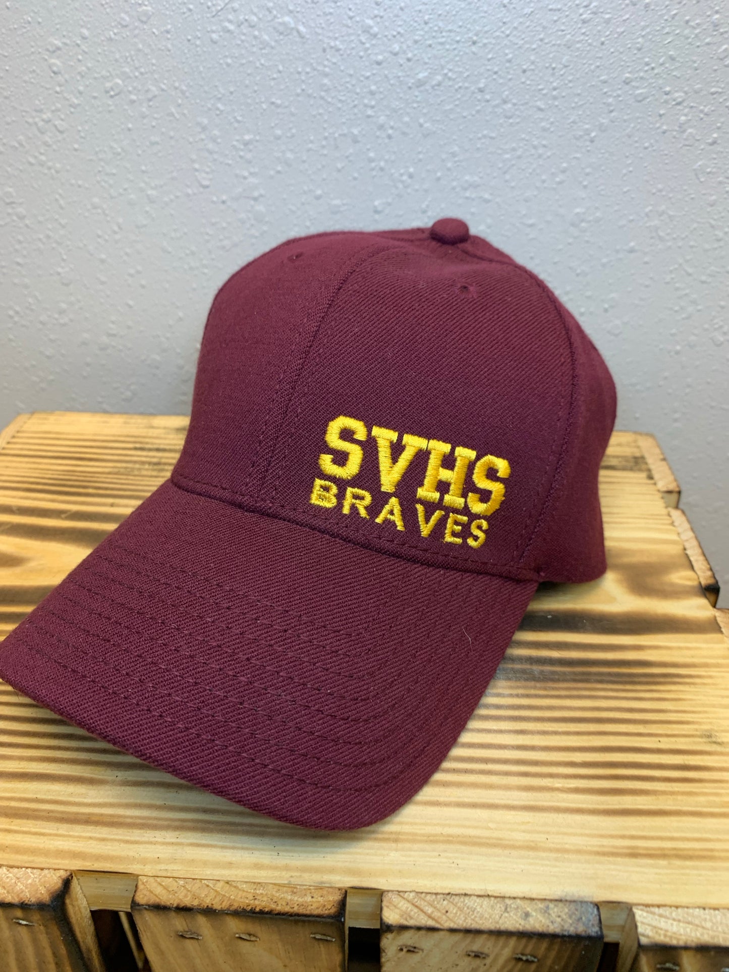 Adults Star Valley Braves Hat Small/Medium