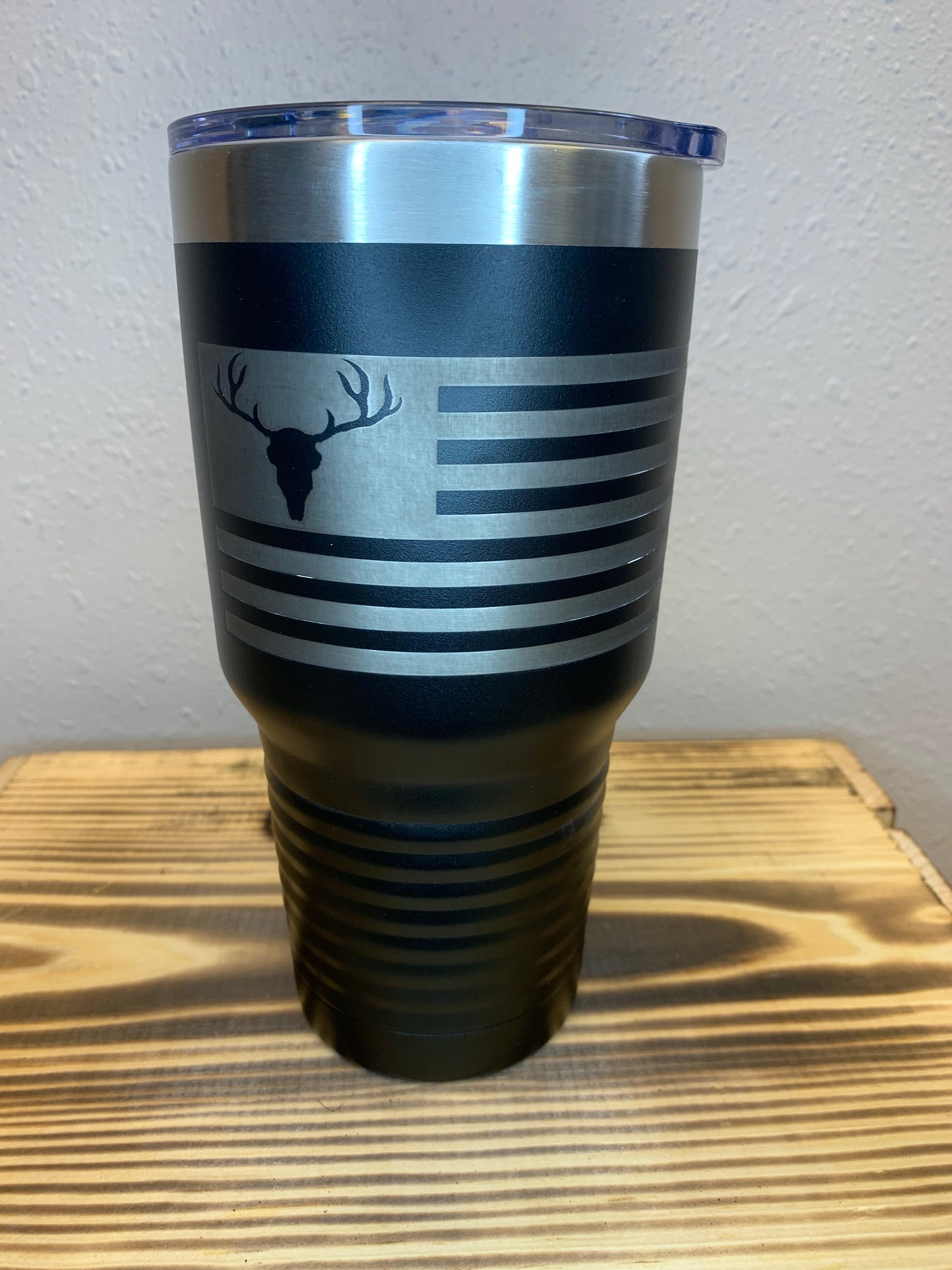 30 oz Elk Flag Stainless Steel Tumbler