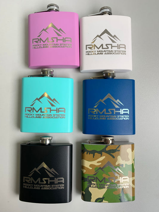 RMSHA Powder Coated Stainless Steel Flask