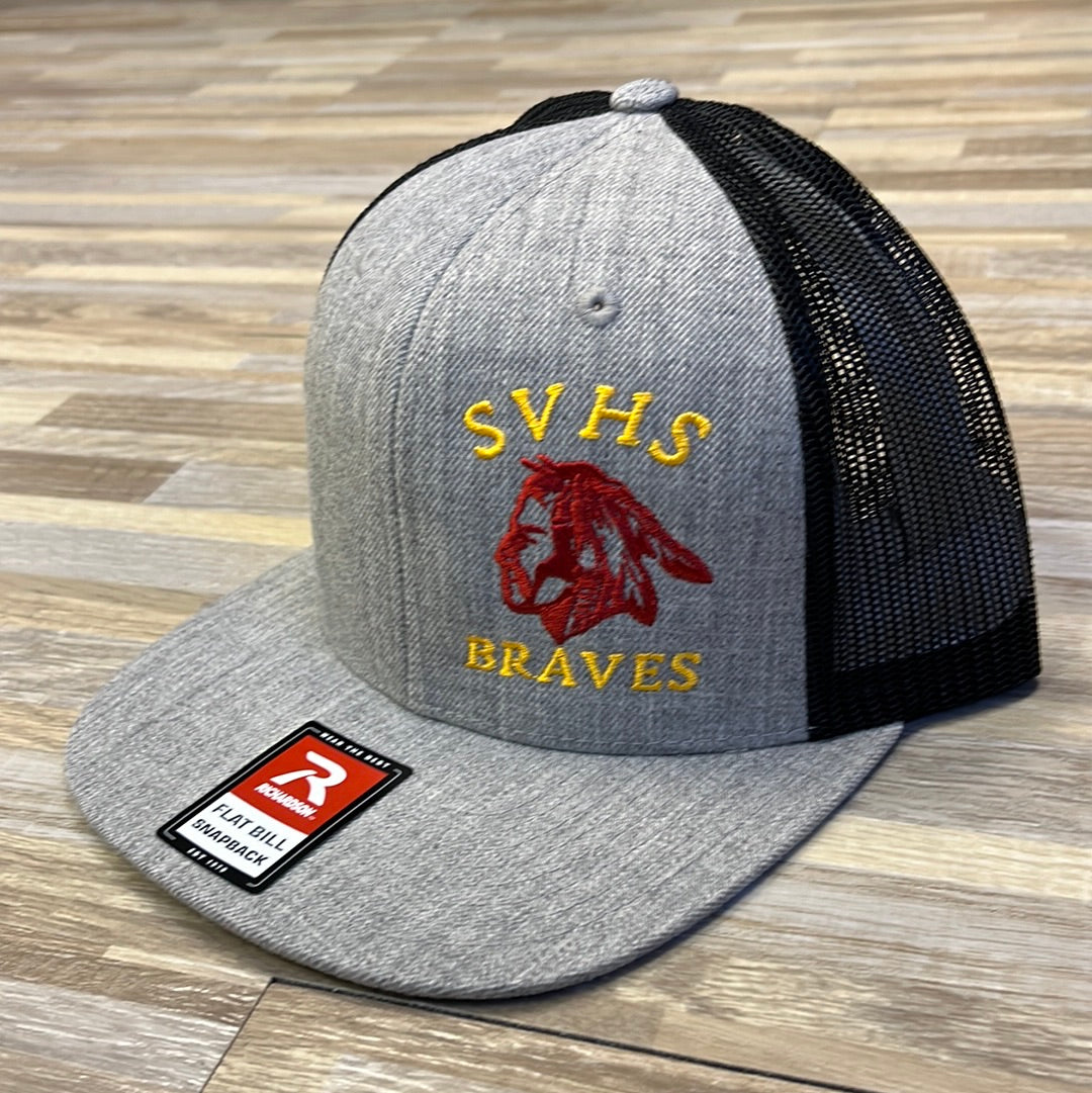 SVHS Braves Flat Brim Embroidered Hat