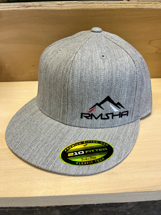 RMSHA side Logo Flat Bill Flex Fit Hat