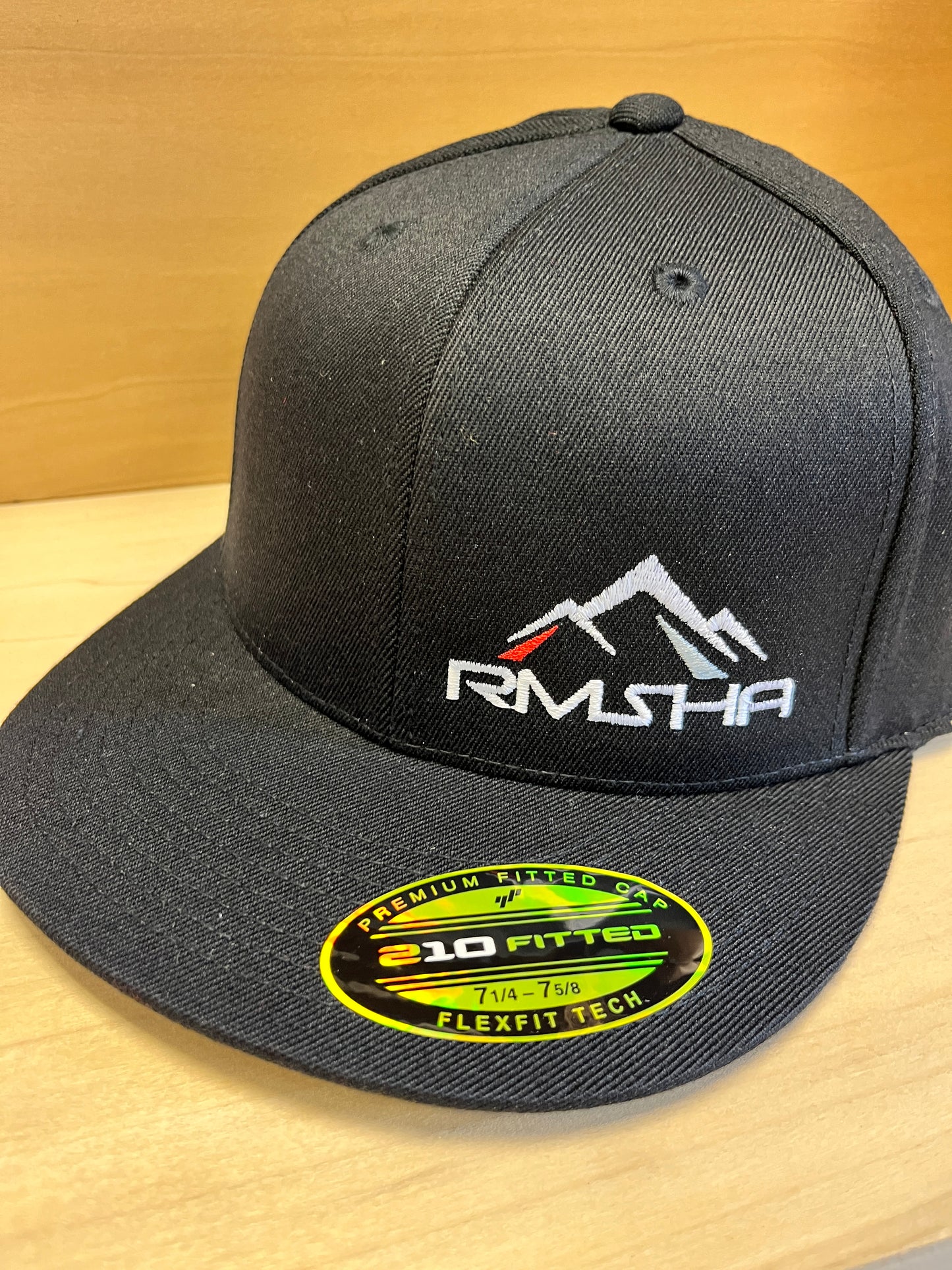 RMSHA side Logo Flat Bill Flex Fit Hat