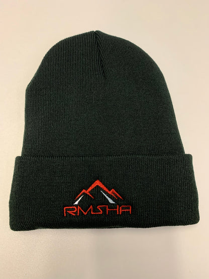 Embroidered RMSHA 12” Sherpa Lined Knit Cuffed Beanie