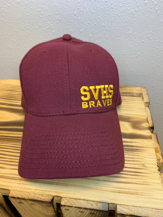 Adults Star Valley Braves Hat Small/Medium