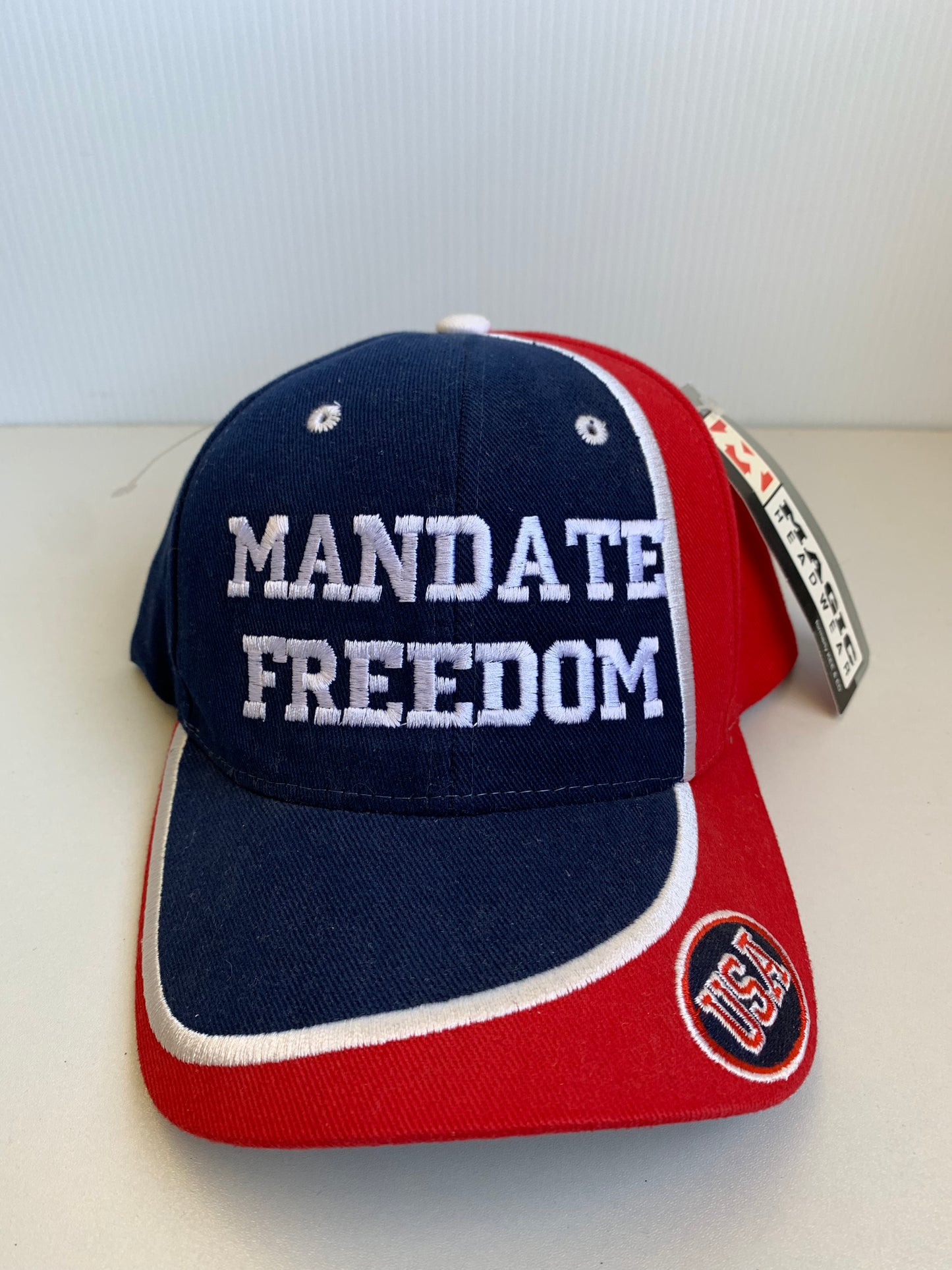 Mandate Freedom Embroidered USA Ball Cap Hat