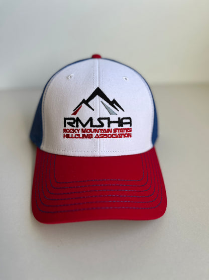 RMSHA Embroidered Front Logo Snapback Adjustable Trucker Hat